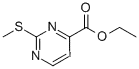 Molecular Structure of 250726-39-7 (Ethyl 2-(methylthio)pyrimidine-4-carboxylate)